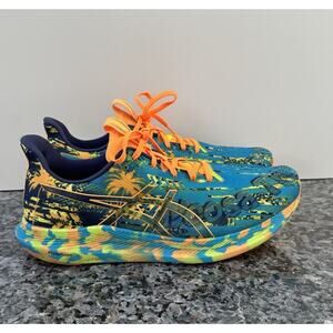 ASICS Gel Noosa Tri 14 Multicolor Tropical Island Running Shoes Mens Size 11